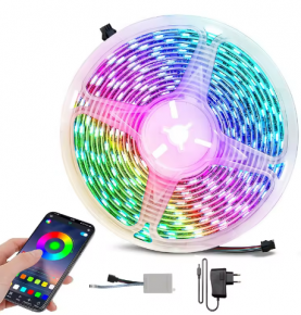 Flexible Smart WiFi 5050 SMD RGB Waterproof LED Strip Light Wifi Led Strip Lights